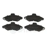 Bremsbelagsatz, Scheibenbremse Vorderachse OPTIMAL BP-10207