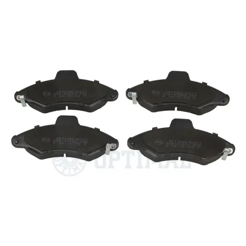 Bremsbelagsatz, Scheibenbremse Vorderachse OPTIMAL BP-10207 Bild Bremsbelagsatz, Scheibenbremse Vorderachse OPTIMAL BP-10207