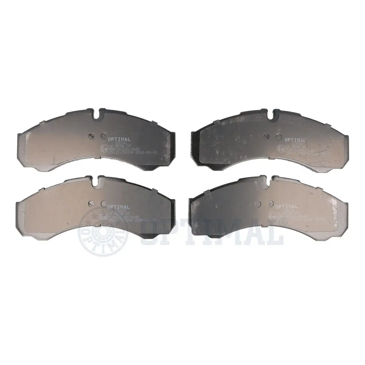 Bremsbelagsatz, Scheibenbremse OPTIMAL BP-10210