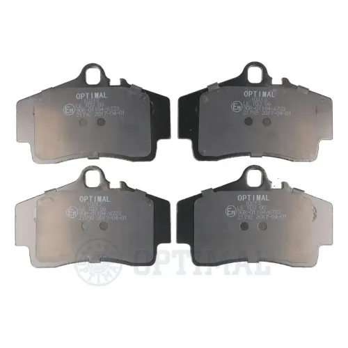 Bremsbelagsatz, Scheibenbremse Hinterachse OPTIMAL BP-10213 Bild Bremsbelagsatz, Scheibenbremse Hinterachse OPTIMAL BP-10213