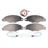 Bremsbelagsatz, Scheibenbremse Vorderachse OPTIMAL BP-10224