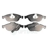 Bremsbelagsatz, Scheibenbremse Vorderachse OPTIMAL BP-10227