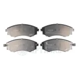 Bremsbelagsatz, Scheibenbremse Vorderachse OPTIMAL BP-10237