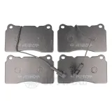 Bremsbelagsatz, Scheibenbremse Vorderachse OPTIMAL BP-10248