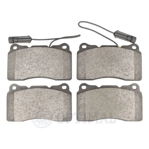 Bremsbelagsatz, Scheibenbremse Vorderachse OPTIMAL BP-10248 Bild Bremsbelagsatz, Scheibenbremse Vorderachse OPTIMAL BP-10248