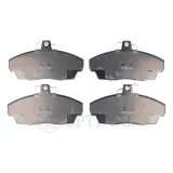 Bremsbelagsatz, Scheibenbremse Vorderachse OPTIMAL BP-10259