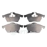 Bremsbelagsatz, Scheibenbremse Vorderachse OPTIMAL BP-10263