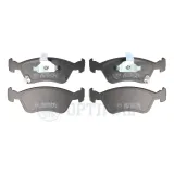 Bremsbelagsatz, Scheibenbremse Vorderachse OPTIMAL BP-10267