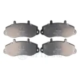 Bremsbelagsatz, Scheibenbremse Vorderachse OPTIMAL BP-10270