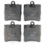 Bremsbelagsatz, Scheibenbremse Hinterachse OPTIMAL BP-10271