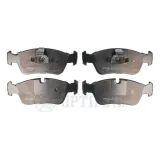 Bremsbelagsatz, Scheibenbremse Vorderachse OPTIMAL BP-10283