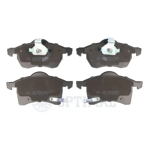 Bremsbelagsatz, Scheibenbremse Vorderachse OPTIMAL BP-10288 Bild Bremsbelagsatz, Scheibenbremse Vorderachse OPTIMAL BP-10288