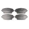 Bremsbelagsatz, Scheibenbremse Vorderachse OPTIMAL BP-10311