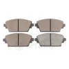 Bremsbelagsatz, Scheibenbremse Vorderachse OPTIMAL BP-10311 Bild Bremsbelagsatz, Scheibenbremse Vorderachse OPTIMAL BP-10311