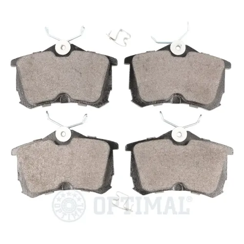 Bremsbelagsatz, Scheibenbremse Hinterachse OPTIMAL BP-10312 Bild Bremsbelagsatz, Scheibenbremse Hinterachse OPTIMAL BP-10312