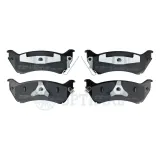 Bremsbelagsatz, Scheibenbremse Hinterachse OPTIMAL BP-10315