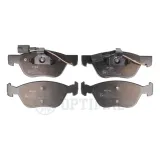 Bremsbelagsatz, Scheibenbremse Vorderachse OPTIMAL BP-10318