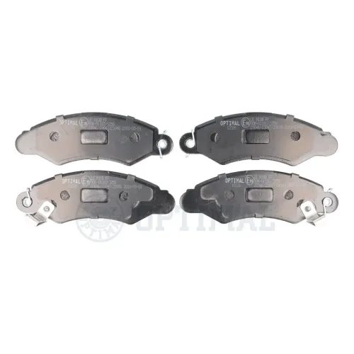 Bremsbelagsatz, Scheibenbremse Vorderachse OPTIMAL BP-10326 Bild Bremsbelagsatz, Scheibenbremse Vorderachse OPTIMAL BP-10326