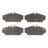 Bremsbelagsatz, Scheibenbremse Vorderachse OPTIMAL BP-10328