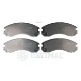 Bremsbelagsatz, Scheibenbremse Vorderachse OPTIMAL BP-10330