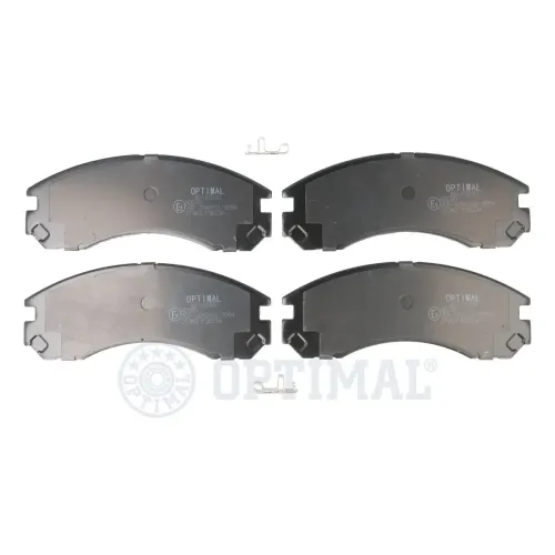Bremsbelagsatz, Scheibenbremse Vorderachse OPTIMAL BP-10330 Bild Bremsbelagsatz, Scheibenbremse Vorderachse OPTIMAL BP-10330