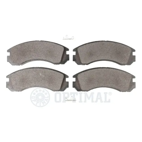 Bremsbelagsatz, Scheibenbremse Vorderachse OPTIMAL BP-10330 Bild Bremsbelagsatz, Scheibenbremse Vorderachse OPTIMAL BP-10330