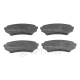Bremsbelagsatz, Scheibenbremse Hinterachse OPTIMAL BP-10333