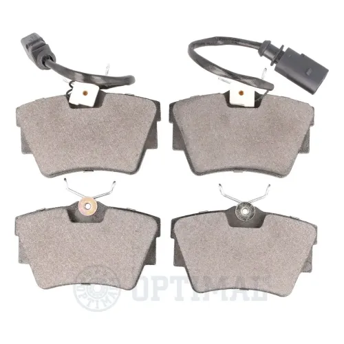 Bremsbelagsatz, Scheibenbremse Hinterachse OPTIMAL BP-10338 Bild Bremsbelagsatz, Scheibenbremse Hinterachse OPTIMAL BP-10338