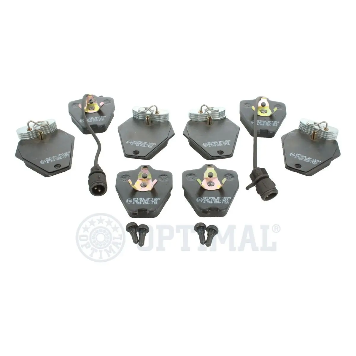 Bremsbelagsatz, Scheibenbremse Vorderachse OPTIMAL BP-10339