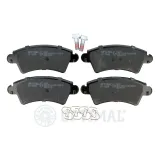 Bremsbelagsatz, Scheibenbremse Vorderachse OPTIMAL BP-10388