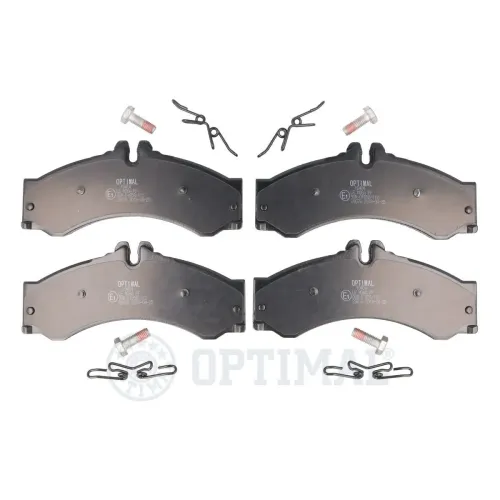 Bremsbelagsatz, Scheibenbremse Hinterachse Vorderachse OPTIMAL BP-10404 Bild Bremsbelagsatz, Scheibenbremse Hinterachse Vorderachse OPTIMAL BP-10404
