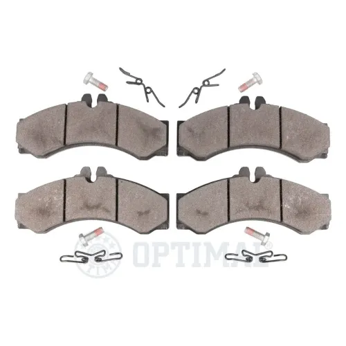 Bremsbelagsatz, Scheibenbremse Hinterachse Vorderachse OPTIMAL BP-10404 Bild Bremsbelagsatz, Scheibenbremse Hinterachse Vorderachse OPTIMAL BP-10404