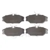 Bremsbelagsatz, Scheibenbremse Vorderachse OPTIMAL BP-10438 Bild Bremsbelagsatz, Scheibenbremse Vorderachse OPTIMAL BP-10438
