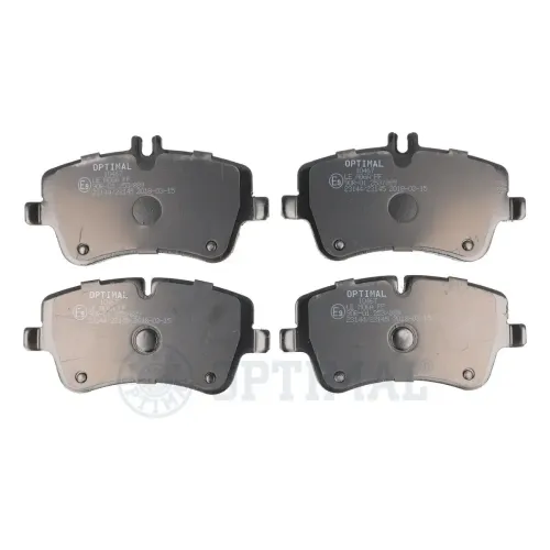 Bremsbelagsatz, Scheibenbremse Vorderachse OPTIMAL BP-10467 Bild Bremsbelagsatz, Scheibenbremse Vorderachse OPTIMAL BP-10467