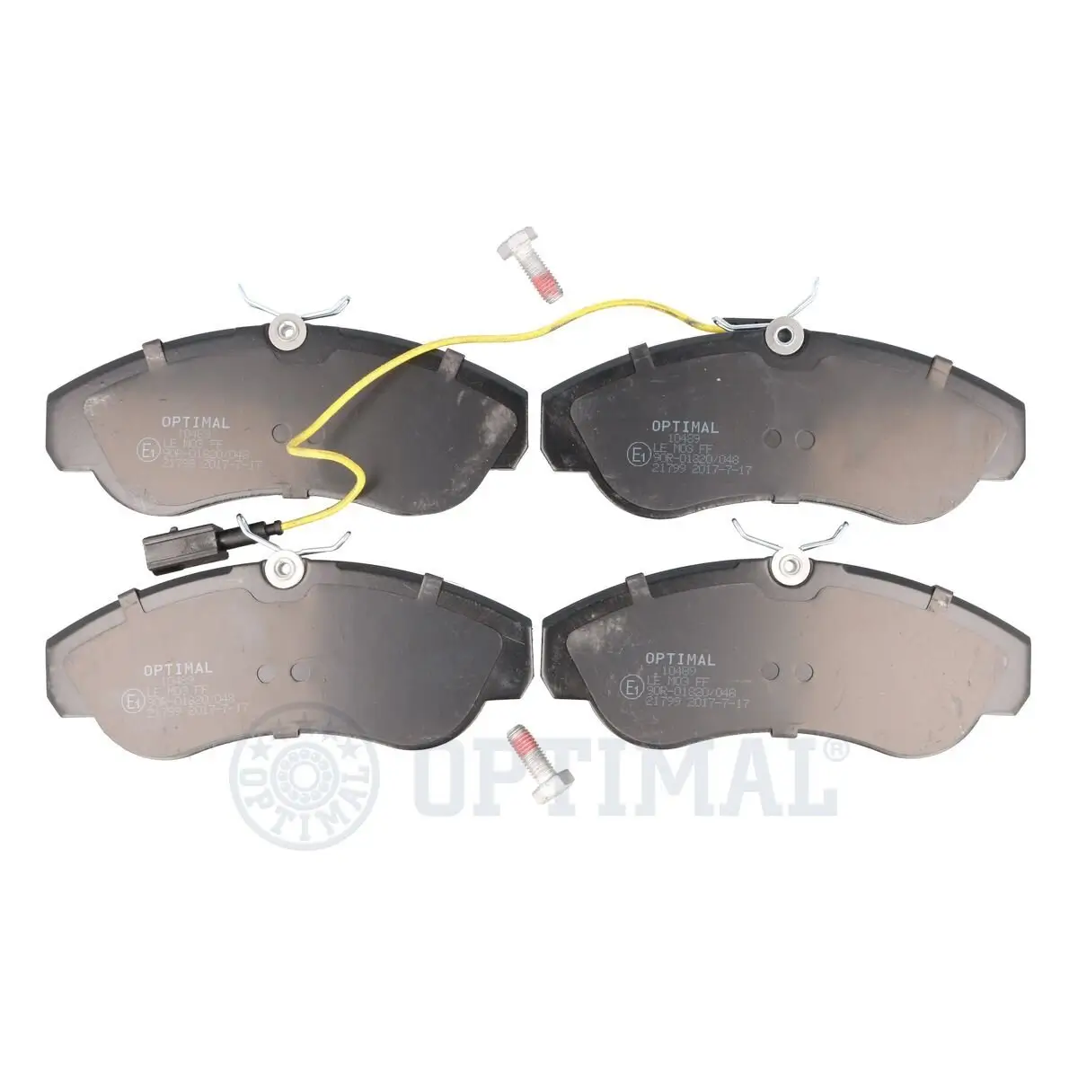 Bremsbelagsatz, Scheibenbremse OPTIMAL BP-10489