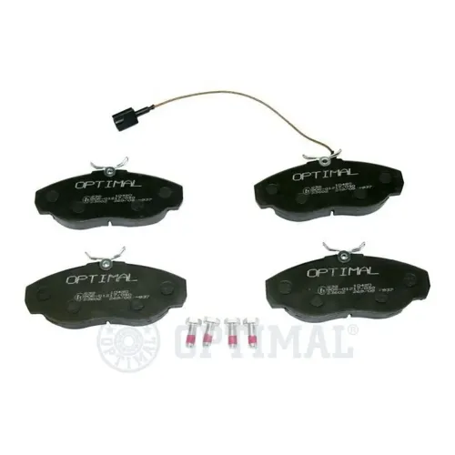 Bremsbelagsatz, Scheibenbremse Vorderachse OPTIMAL BP-10490 Bild Bremsbelagsatz, Scheibenbremse Vorderachse OPTIMAL BP-10490