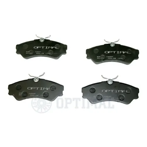 Bremsbelagsatz, Scheibenbremse Vorderachse OPTIMAL BP-12007 Bild Bremsbelagsatz, Scheibenbremse Vorderachse OPTIMAL BP-12007