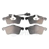 Bremsbelagsatz, Scheibenbremse Vorderachse OPTIMAL BP-12015