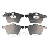 Bremsbelagsatz, Scheibenbremse Vorderachse OPTIMAL BP-12018