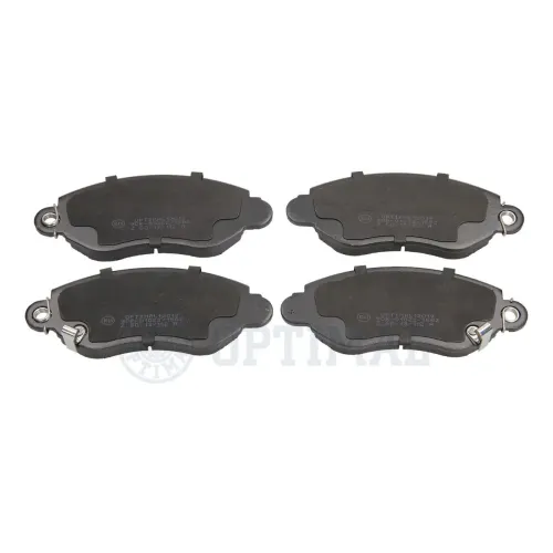 Bremsbelagsatz, Scheibenbremse Vorderachse OPTIMAL BP-12019 Bild Bremsbelagsatz, Scheibenbremse Vorderachse OPTIMAL BP-12019