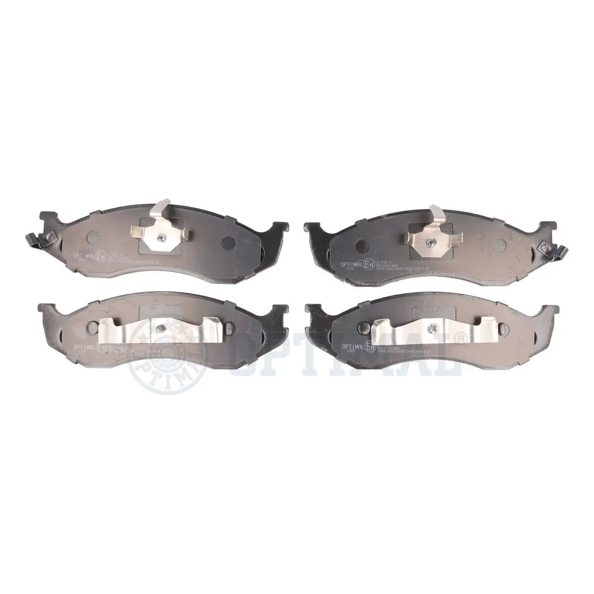 Bremsbelagsatz, Scheibenbremse Vorderachse OPTIMAL BP-12020