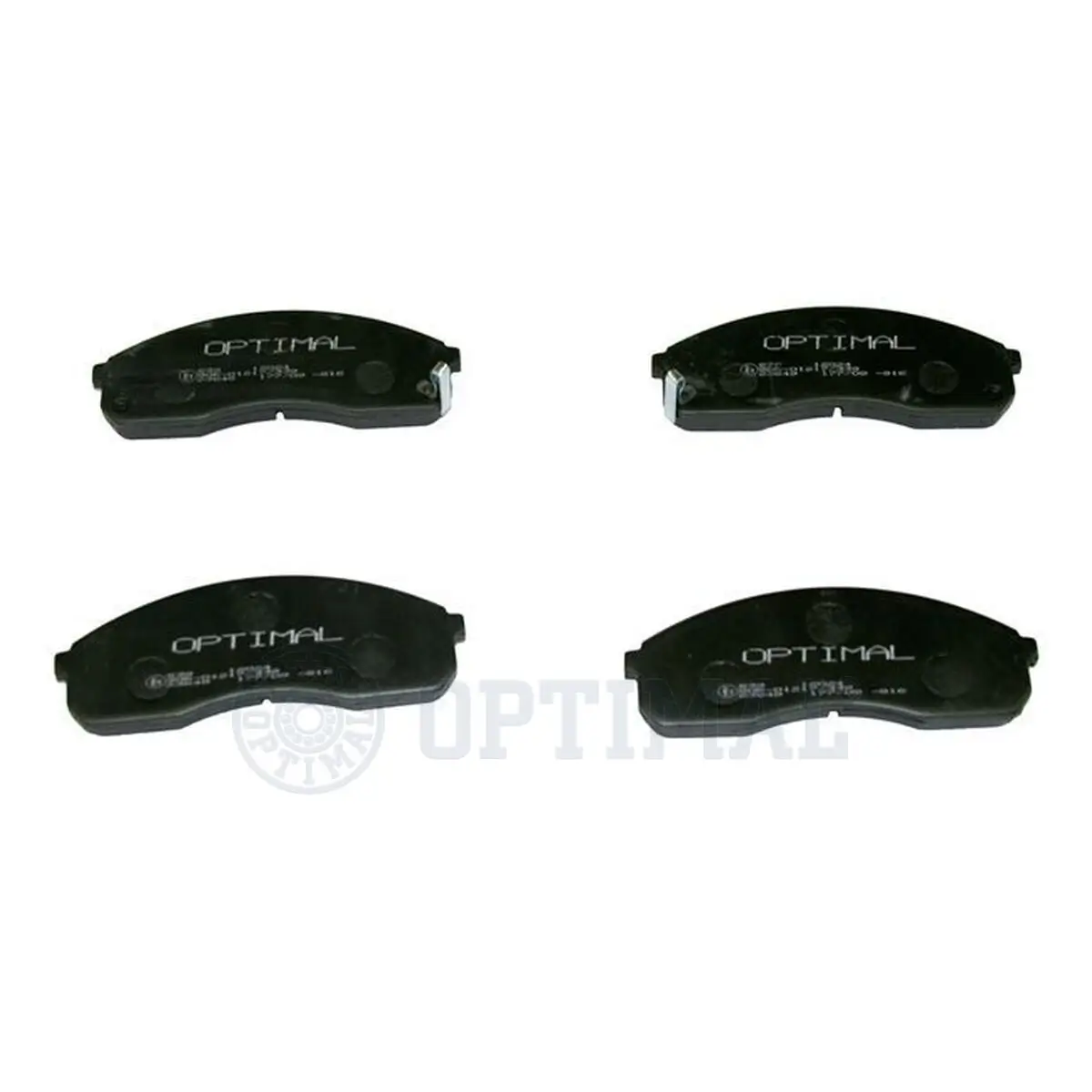 Bremsbelagsatz, Scheibenbremse Vorderachse OPTIMAL BP-12024