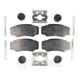 Bremsbelagsatz, Scheibenbremse Hinterachse OPTIMAL BP-12029