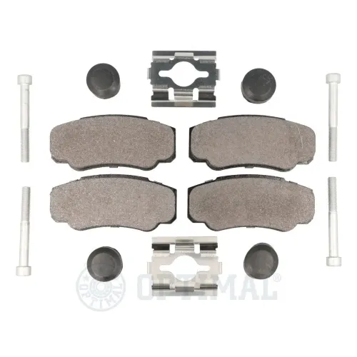 Bremsbelagsatz, Scheibenbremse Hinterachse OPTIMAL BP-12029 Bild Bremsbelagsatz, Scheibenbremse Hinterachse OPTIMAL BP-12029