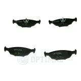 Bremsbelagsatz, Scheibenbremse Hinterachse OPTIMAL BP-12051