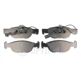 Bremsbelagsatz, Scheibenbremse Vorderachse OPTIMAL BP-12069