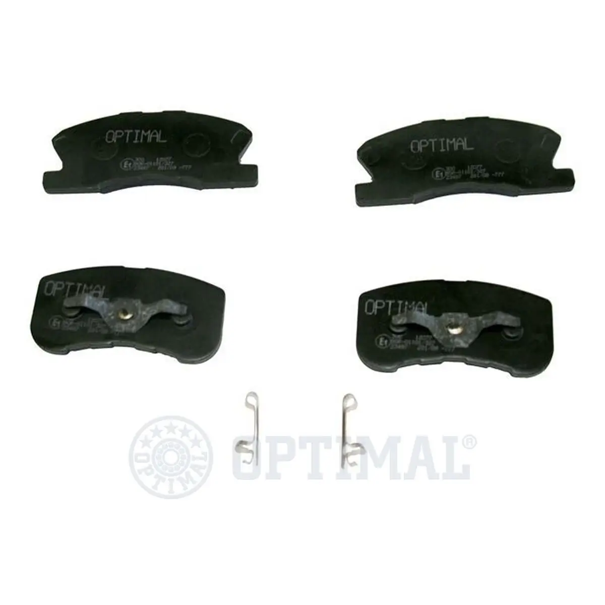 Bremsbelagsatz, Scheibenbremse Vorderachse OPTIMAL BP-12077