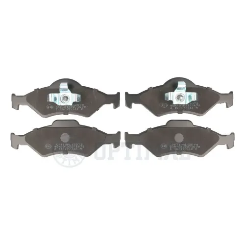 Bremsbelagsatz, Scheibenbremse Vorderachse OPTIMAL BP-12078 Bild Bremsbelagsatz, Scheibenbremse Vorderachse OPTIMAL BP-12078