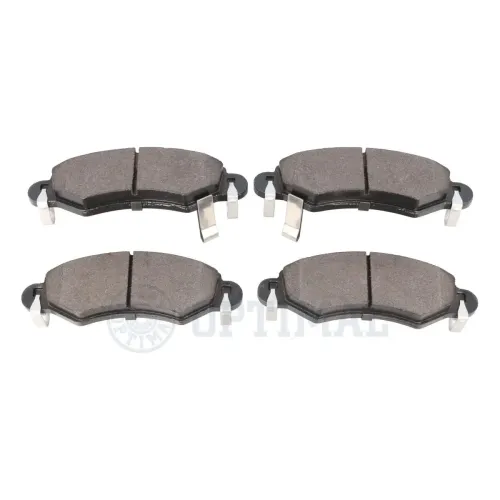 Bremsbelagsatz, Scheibenbremse Vorderachse OPTIMAL BP-12082 Bild Bremsbelagsatz, Scheibenbremse Vorderachse OPTIMAL BP-12082