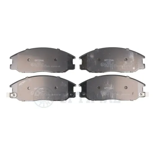 Bremsbelagsatz, Scheibenbremse Vorderachse OPTIMAL BP-12084 Bild Bremsbelagsatz, Scheibenbremse Vorderachse OPTIMAL BP-12084